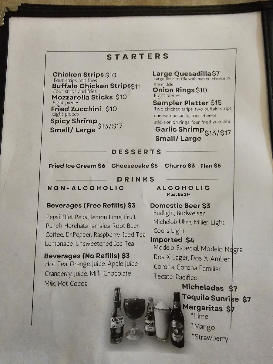 Johnny's Menu - Image 1